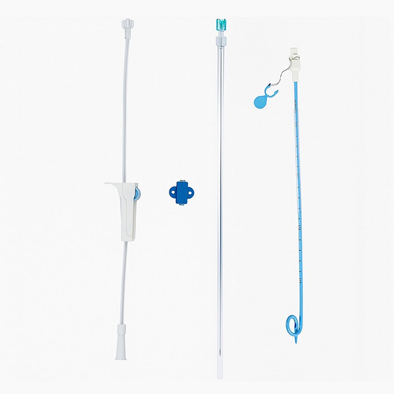 Pigtail Drainage Catheter Set